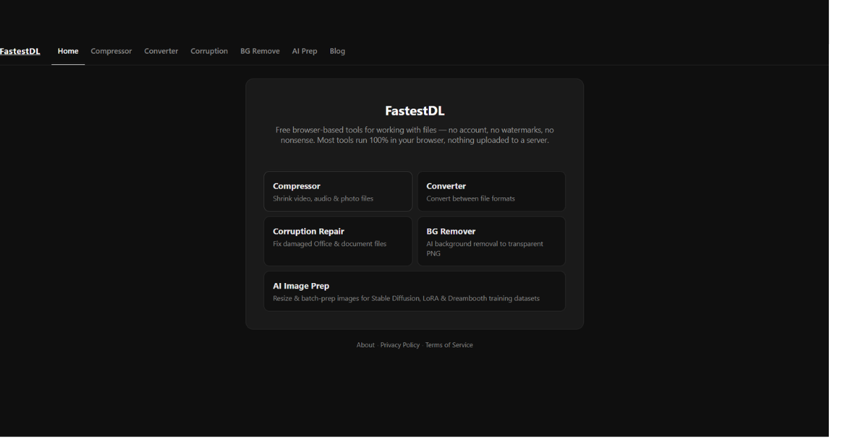 FastestDL – Free Online Tools | Compress & Convert FilesFastestDL