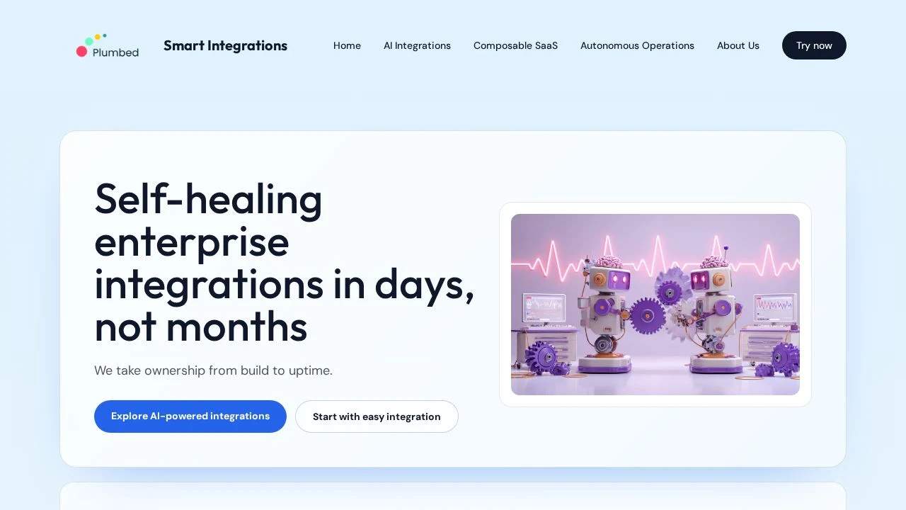 Self-Healing Integrations