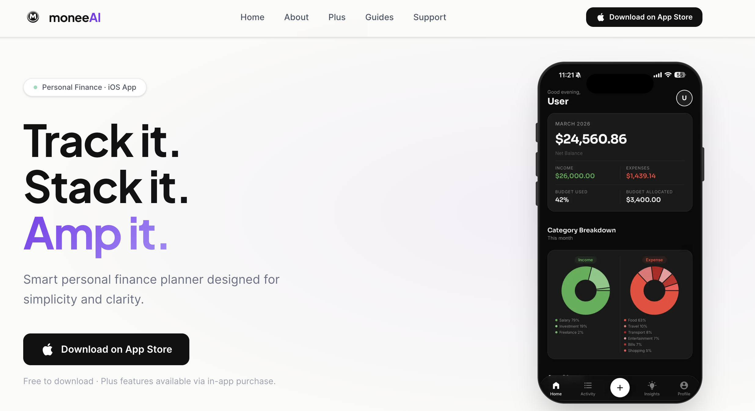 Expense Tracker - MoneeAI App - App Store
